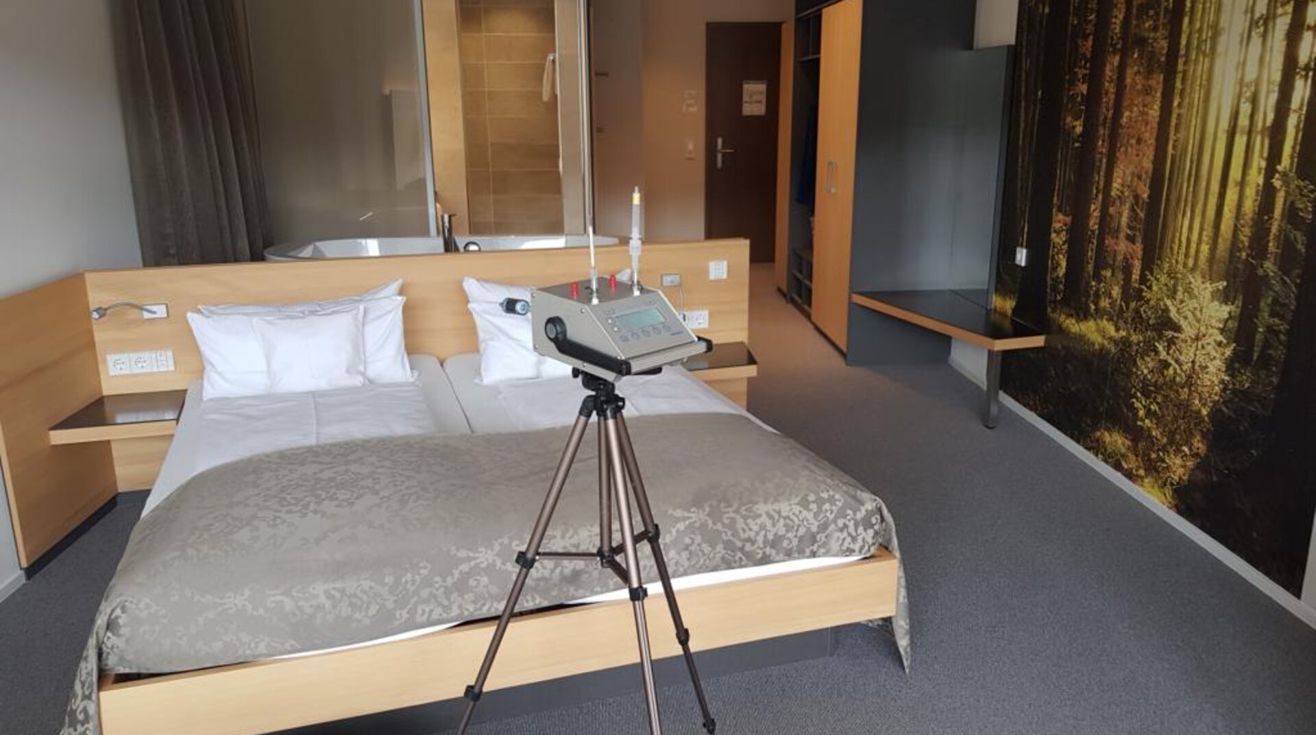 Raumluftmessung Gästezimmer